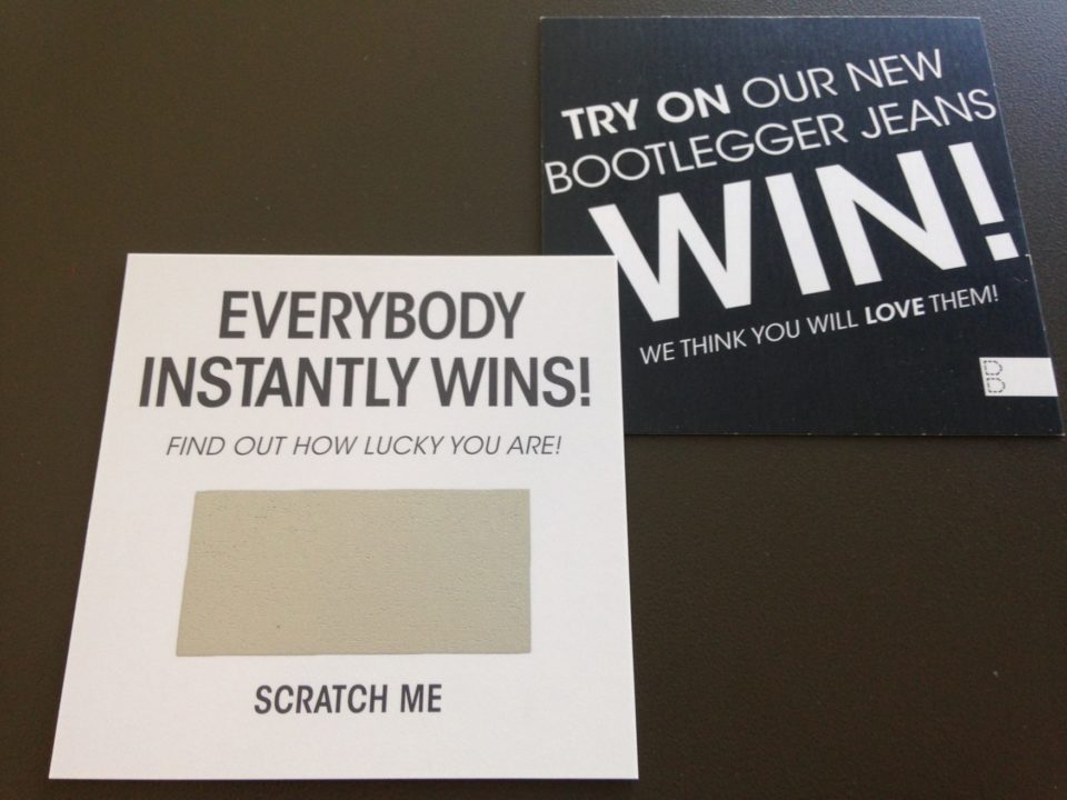 Scratch & Win Tickets Printing