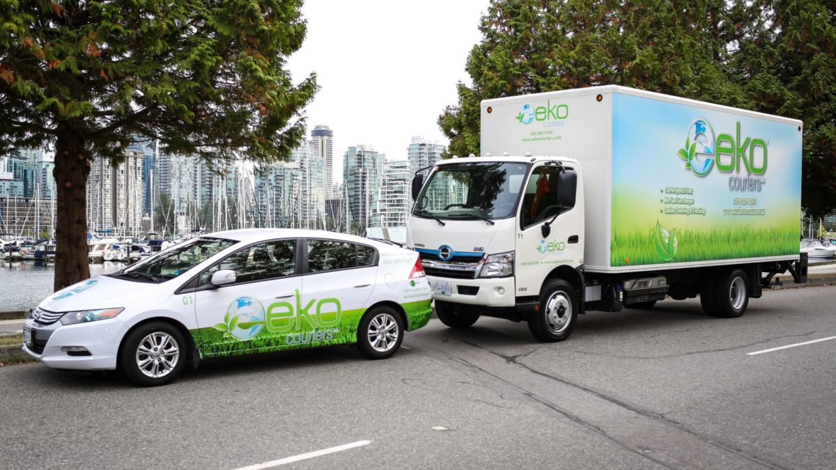 Eeko Sustainable Delivery Trucks