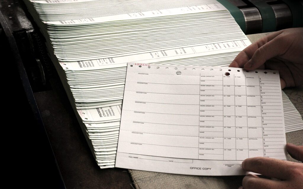 Time Cards | Royal Printers