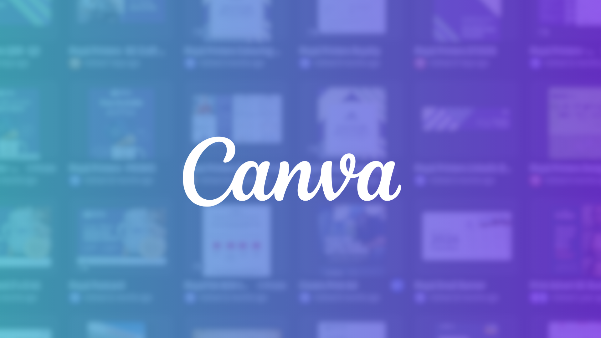 canva for print blog banner
